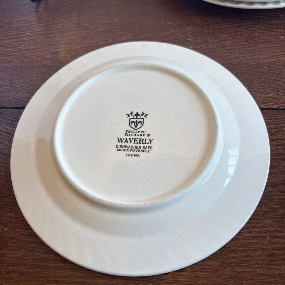 Set Of 4 Philippe Richard WAVERLY 7 5/8